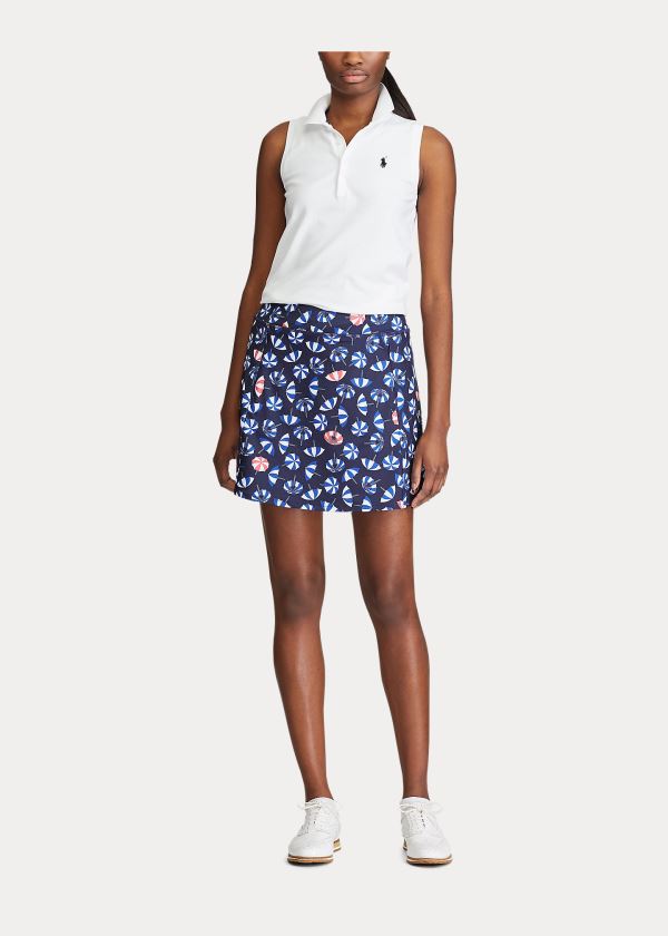 Saia Ralph Lauren Print Flounce Golf Mulher 71349-JATK